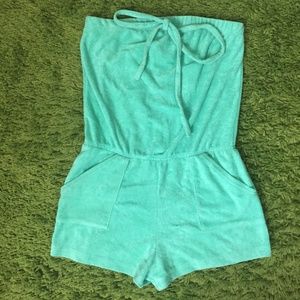 American Apparel Terry Cloth Romper